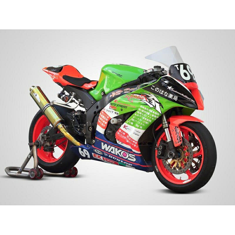 バイクパーツ マフラー ケイファクトリー チタンフルエキゾースト D-Header 161KJPABBM0550 4582215604755