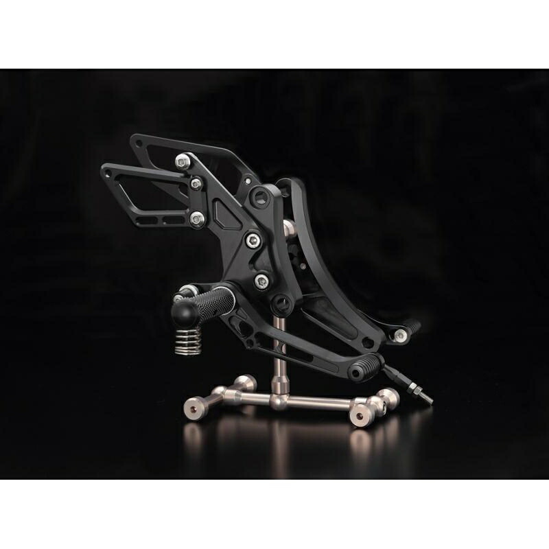 バイクパーツ ステップ ケイファクトリー ライディングステップ スーパーブラック 114MZBR114R 4582215607220