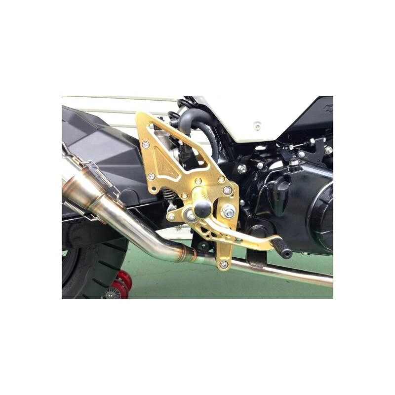 バイクパーツ K FACTORY(ケイファクトリー) ライディングステップ ステイゴールド 071MZBR1204 4582215609330 GROM 16- ストリート 36,153円
