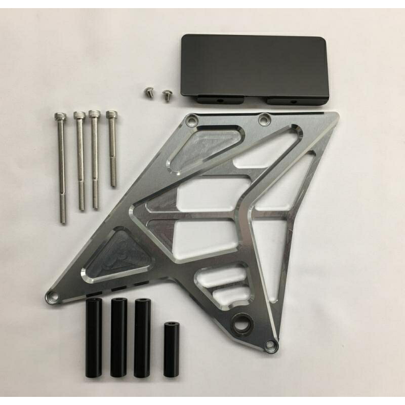 バイクパーツ 駆動系 ケイファクトリー フロントスプロケットカバースーパーブラック 114FZAQ027R 4582215610947