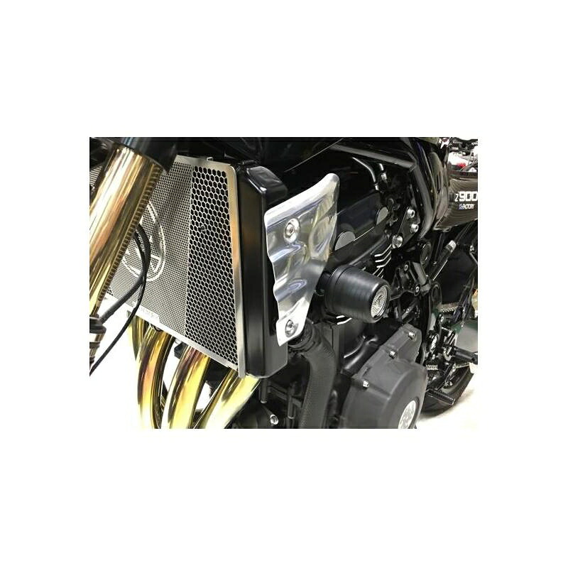 バイクパーツ 冷却系ケイファクトリー ラジエターサイドカバータイプ2 POL179IZFE003L 4582215618349|バイク用品はとやグループ2号店