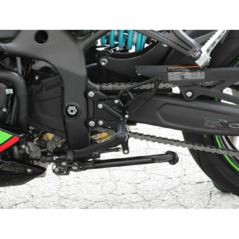 バイクパーツ ステップ ケイファクトリー ライディングステップ スーパーブラック 193MZBR147R 4582215622780