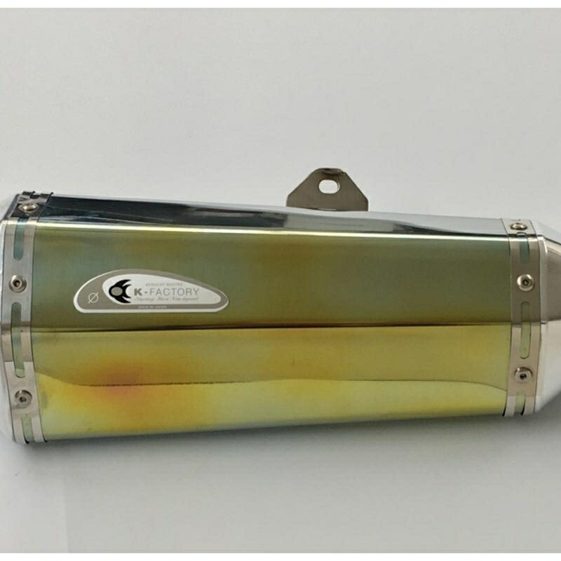 バイクパーツ K FACTORY(ケイファクトリー) ヘキサゴンサイレンサー 汎用 000PZZZZWI0200 4582215623305 内径φ50.8/差込径φ60.5