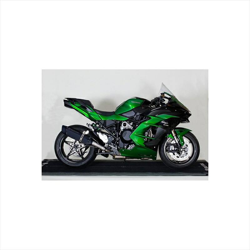 バイクパーツ マフラートリックスター 政府認証S/O イカヅチブラックEDAJST-H02-L5BT 4573269990390Ninja H2 SX/SE/SE+ 18-20｜バイク用品はとやグループ2号店
