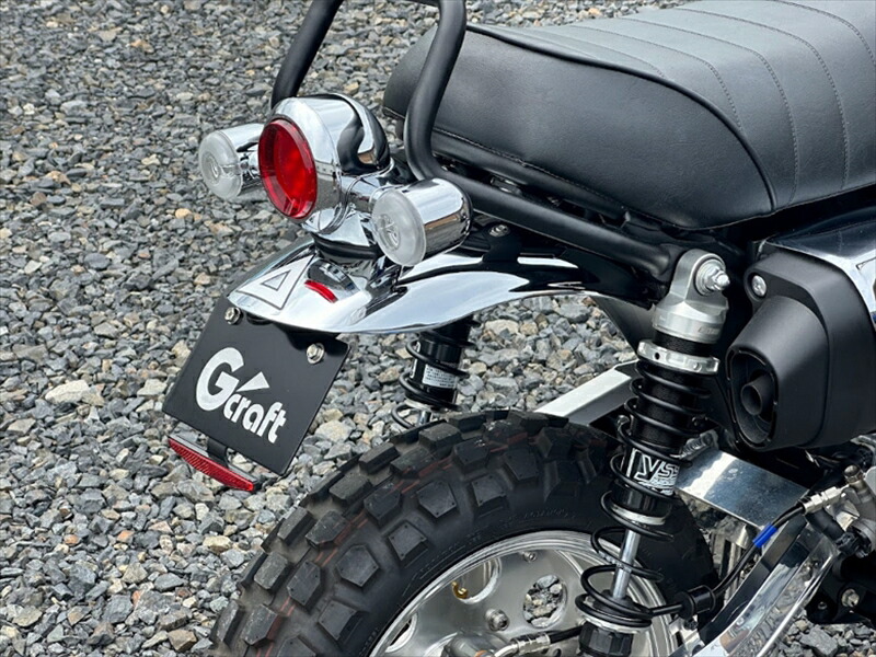 ダックス125 Gクラフト フェンダーレスキット DAX125用 フェンダーレスキット | Gクラフトオンライン Gcraft