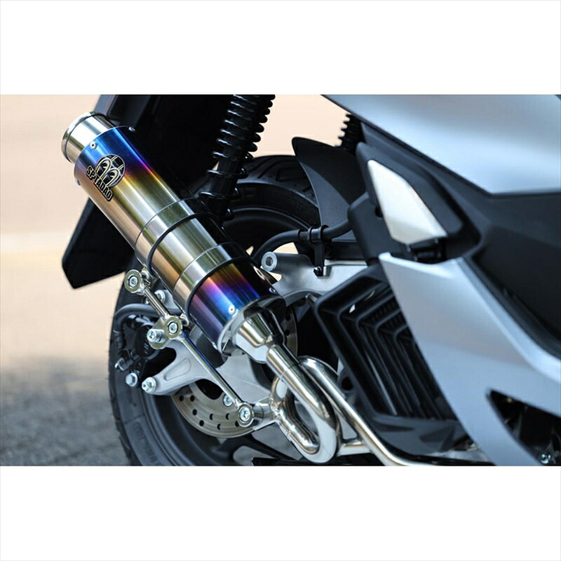 バイクパーツ マフラー スペシャルパーツタダオ PURESPORT S チタンブルー PC1-GE-54 4571117959520 PCX125(2BJ-JK05) 21-22
