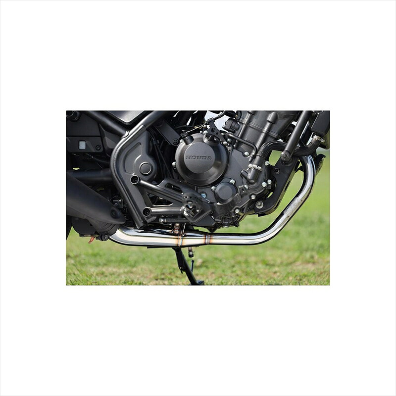 バイクパーツ マフラー スペシャルパーツタダオ パワーボックスパイプ SUSポリッシュ RE2-PB-22 4571117960052 REBEL250/S 8BK-MC49 (23)