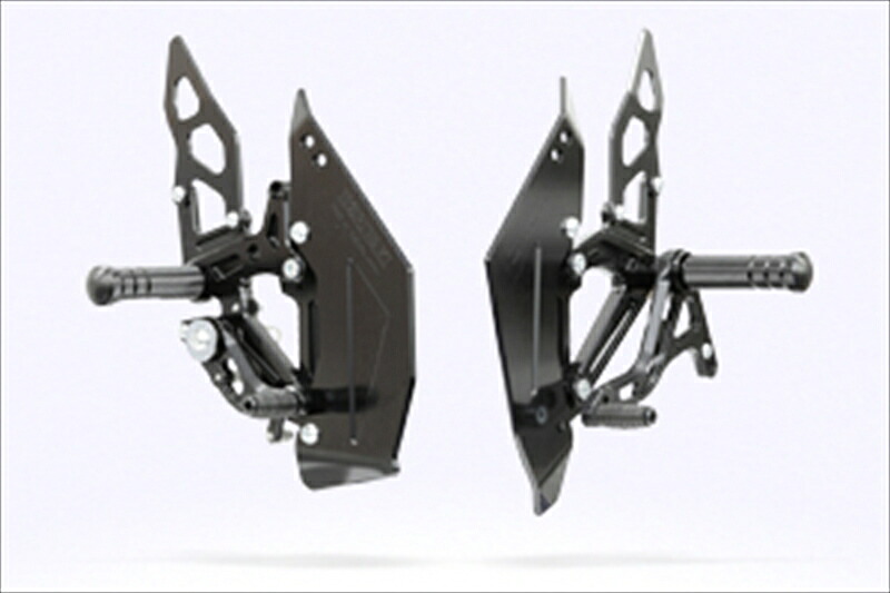 バイクパーツ ステップ MORIWAKI ENGINEERING(モリワキエンジニアリング) バックステップキット ブラック 05060-2B1K6-00 4527350142908