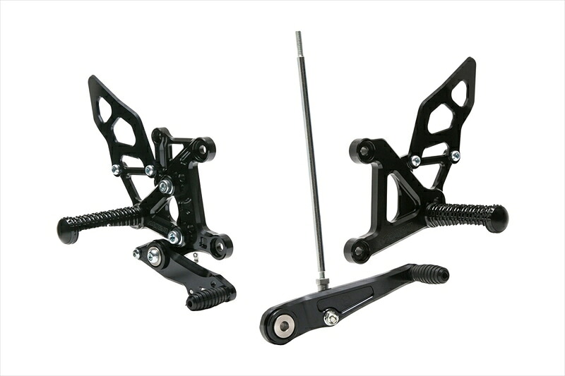 バイクパーツ ステップ MORIWAKI ENGINEERING(モリワキエンジニアリング) バックステップキット BLACK 05060-2B1R6-02 4527350159555