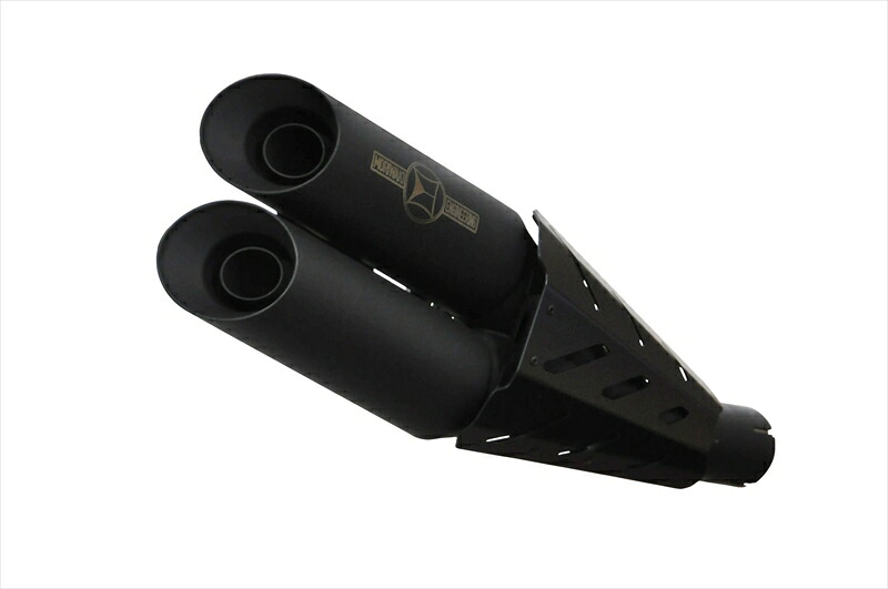 バイクパーツ マフラー MORIWAKI ENGINEERING(モリワキエンジニアリング) CROSS-SHORT S/O BLACK 01810-4G1U7-00 4527350159999