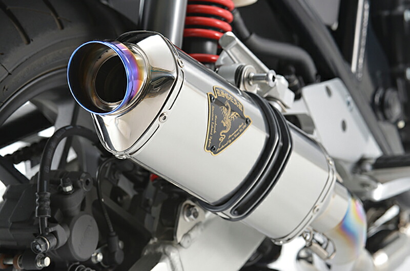マフラー アールズギア アールズギア ワイバンR シングル チタンPOL CB400SF SB 18-(2BL-NC42) WH34-S1ST 4582361070015 取寄品|バイク用品はとやグループ2号店