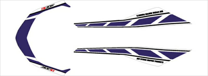 バイクパーツ MDF(エムディーエフ) ストロボRフェンダーBU M23XMAX-D-BU-RF 4580394184266
