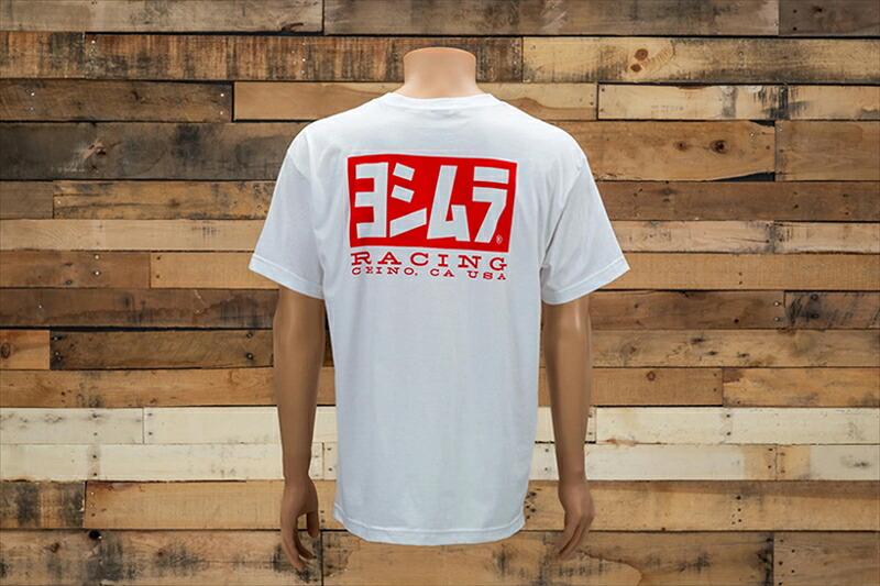 バイクパーツ トレーナー Tシャツ シャツ ウェアヨシムラ USヨシムラ Tシャツ 78/ホワイト /S900-224-340S 4571463868057|バイク用品はとやグループ2号店