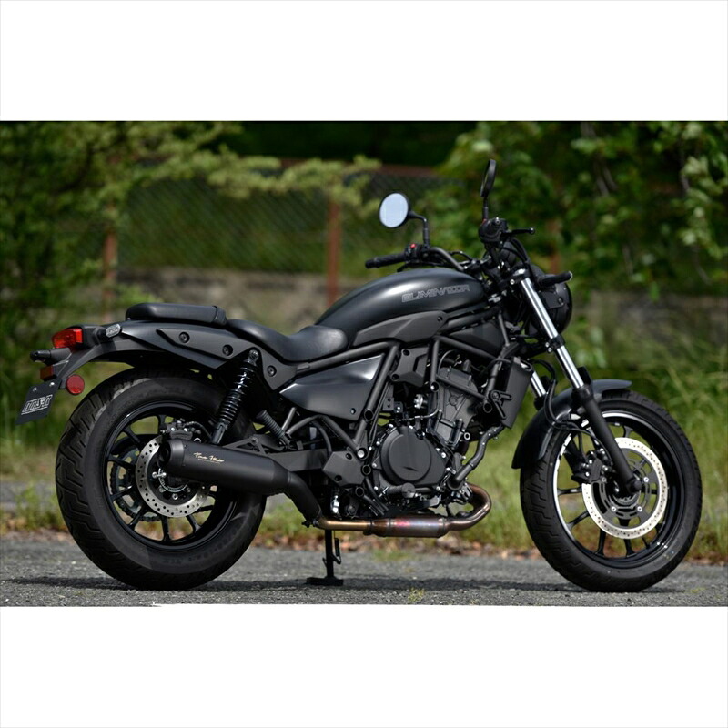 バイクパーツ マフラービームスモーターカンパニー パワーヘッダー RS マットブラック G434-25-000 4582285349303エリミネーター/SE(8BL-EL400A)|バイク用品はとやグループ2号店
