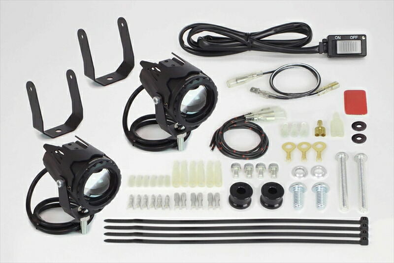 バイクパーツ 電装系SP TAKEGAWA(スペシャルパーツタケガワ) LEDフォグランプキット カットライン/15W 2個入 05-08-06154514162843048|バイク用品はとやグループ2号店