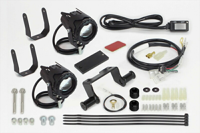バイクパーツ 電装系 SP TAKEGAWA(スペシャルパーツタケガワ) LEDフォグランプキット カットライン/10W 2個入 05-08-0616 4514162843628
