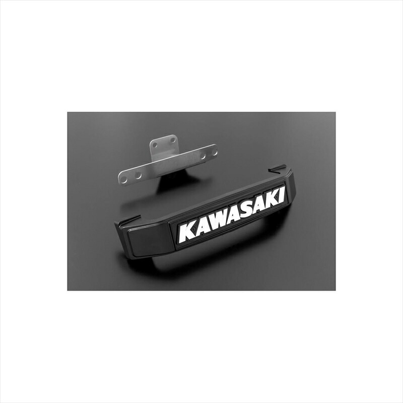 【5日前後で発送】バイクパーツピーエムシー PMC BIGステムエンブレム＆ステーセット KAWASAKI大文字 ブラック Z900RS 18-24189-1174-1 4589641455296｜バイク用品はとやグループ2号店