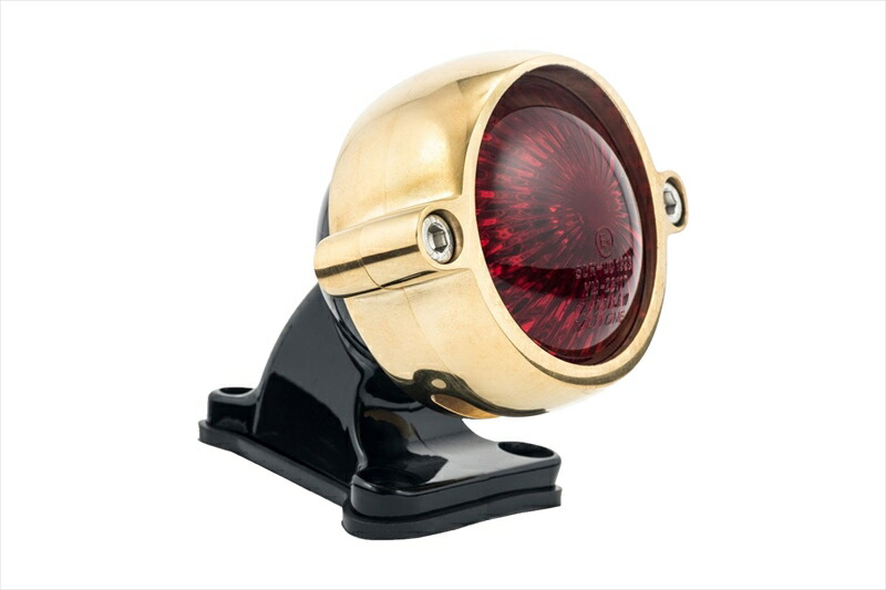 バイクパーツ MOTONE CUSTOMS(モートーン) LEDテールライト ELDORADO ブラス マウント付キ MEL520+MEL012 4550255833114 11,408円