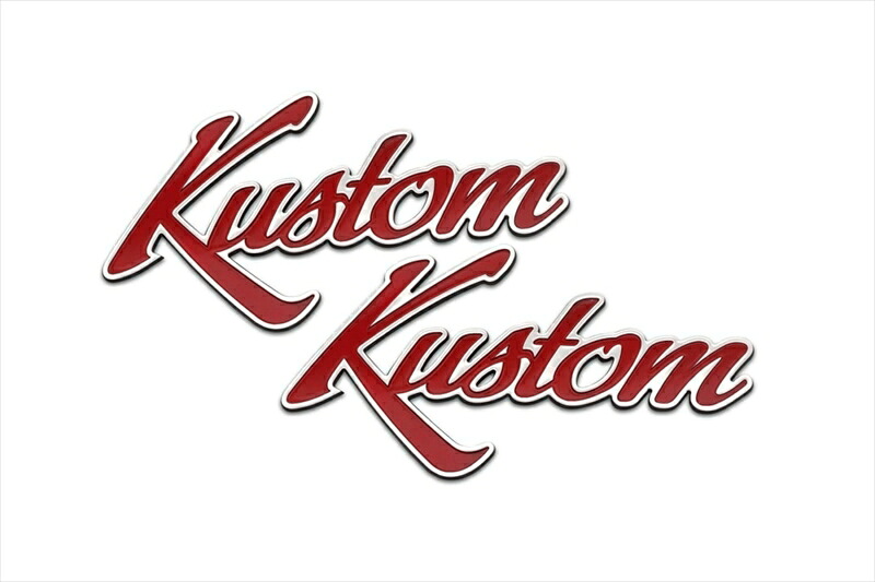 バイクパーツ MOTONE CUSTOMS(モートーン) エンブレム KUSTOM アルミ 2XSNG030 4550255908072