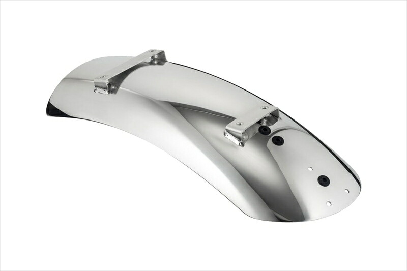 バイクパーツ MOTONE CUSTOMS(モートーン) リアフェンダー テールライト穴アリ HIGHタイプ ポリッシュ MTE168 4550255852160
