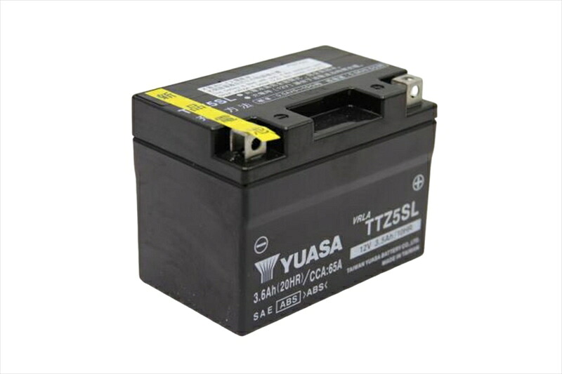 【5日前後で発送】バイクパーツ TAIWAN YAUASA PLOT(台湾YUASA) バッテリー 12V 制御弁式 TTZ5SL 4550646102935