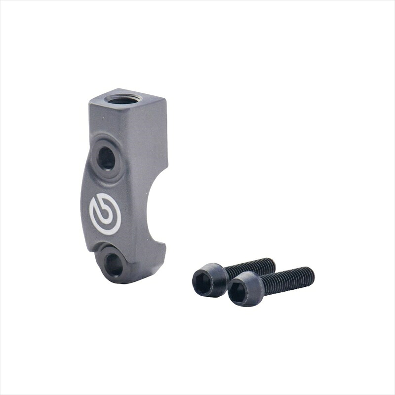 バイクパーツ ブレンボ ハンドルバークランプ ミラーホルダー付 M8 x 1.25 逆ネジ 110.C740.80 4550255477660 RCS コルサコルタ ブレーキ/クラッチ マスターシリンダー用