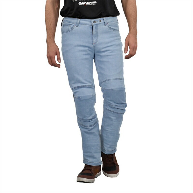 バイクパーツ ウェア コミネ WJ-7543R CMAX PCD JEANS W.Indigo 6XLB 07-7543 4582611220894
