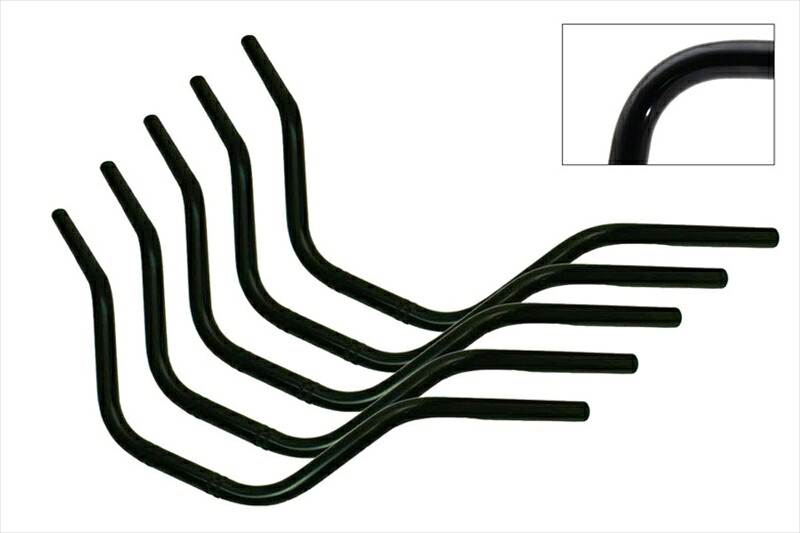 バイクパーツ ハンドル EFFEX(エフェックス EZ-FITBAR ハーレー) EZ FIT BAR 70mmバック ブラック FXDL 08-13 (5本セット品) EHD201-70B-5SET 4550255976828