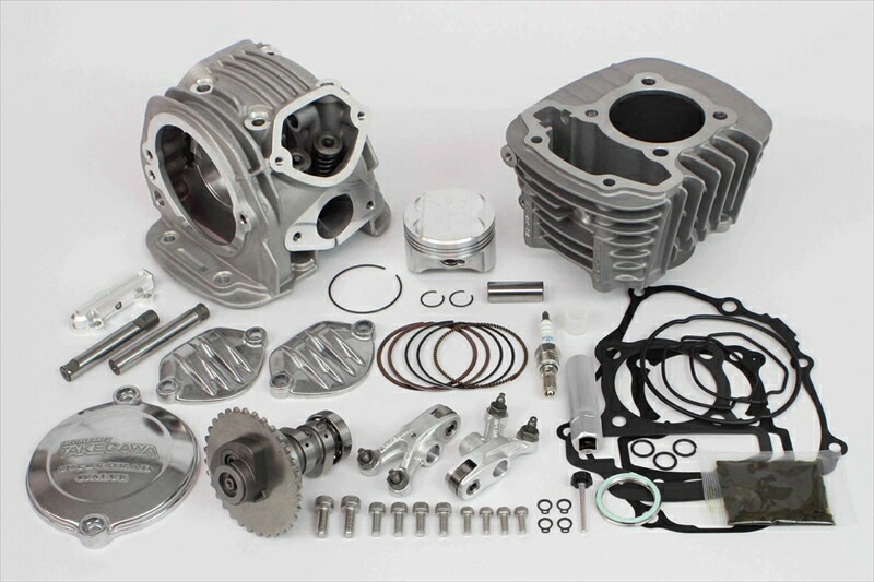 バイクパーツSP TAKEGAWA(SP武川) S.Head 4Valve+Rボアアップキット145cc01-05-06444514162843307｜バイク用品はとやグループ2号店