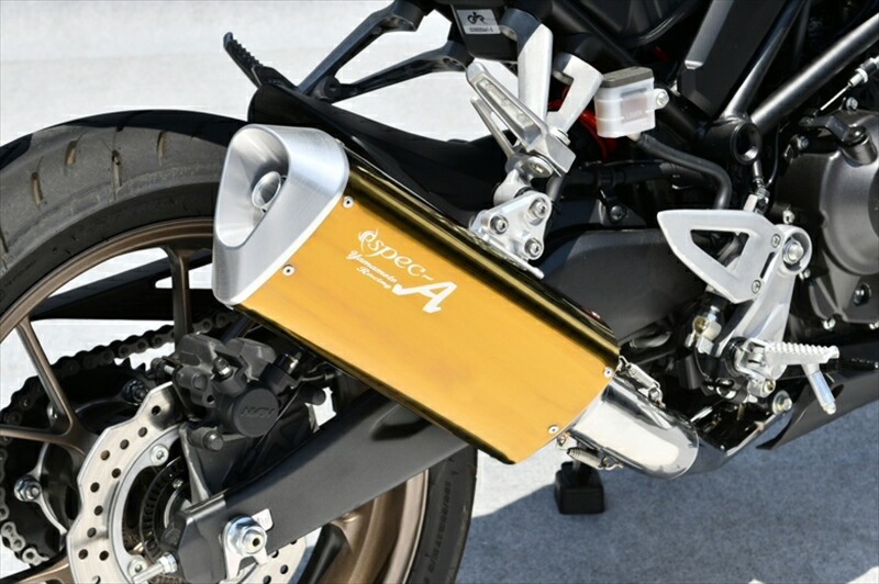 バイクパーツ マフラー ヤマモトレーシング SPEC-A SUS TYPE-SA ゴールド CB250R 22- 8BK-MC52 10271-71SAG 4521717009507 51,959円