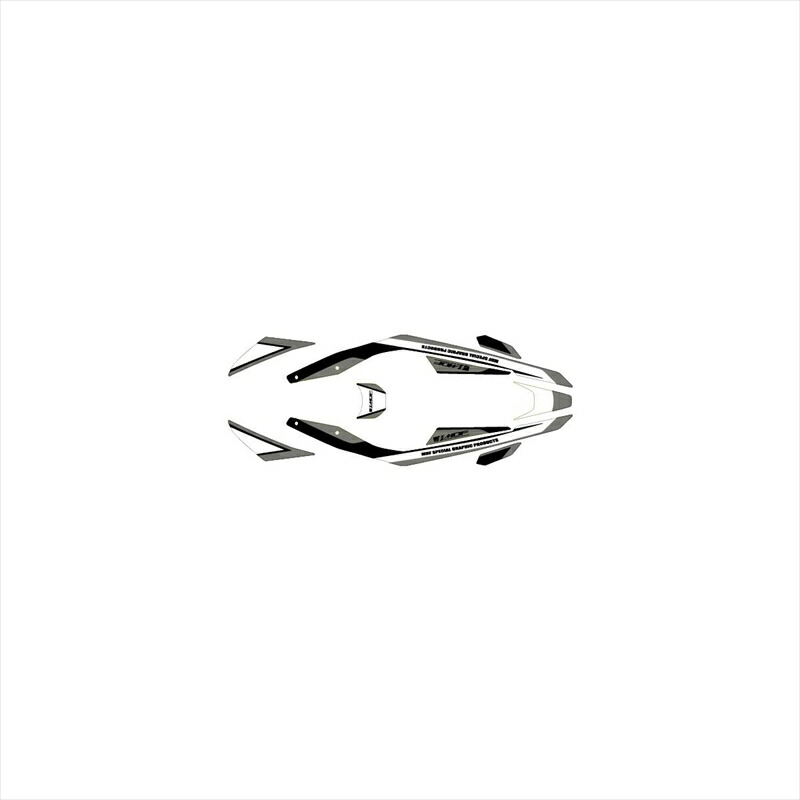 バイクパーツ アクセサリー エムディーエフ グラフィックキット フロントトップ M23VSX25-A-GY-FT 4580394184501 アタッカー GY V-Strom250SX 23