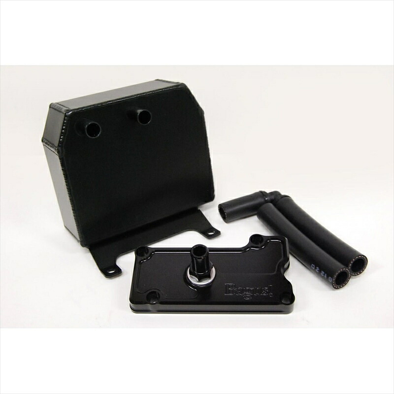 バイクパーツ バグースモーターサイクル オイルキャッチタンク＆ブリーザープレートBG-OCTBP06BKBK 4550255611491BLK GPZ900R｜バイク用品はとやグループ2号店