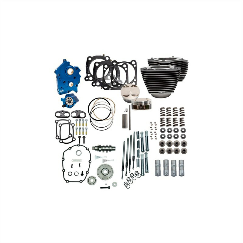 バイクパーツ エスアンドエスサイクル S＆S 124パワーパック ギアカム CHR M8(WATER COOL 310-1051A 4550255342838