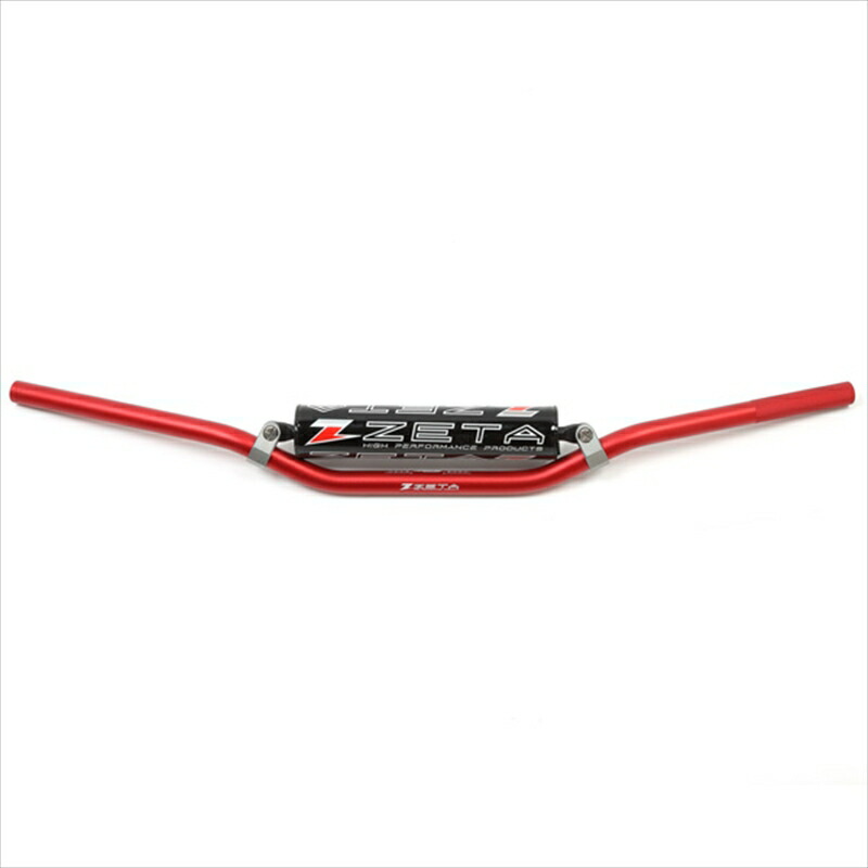 バイクパーツ ハンドル ZETA(ジータ) CXバー/RED F4457 4547836232626