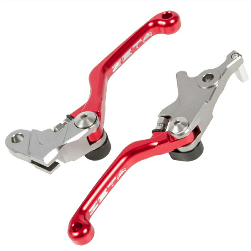 バイクパーツ ハンドル ZETA(ジータ) PIVOTレバーセットCP 3Fi RED F5088 4547836239311
