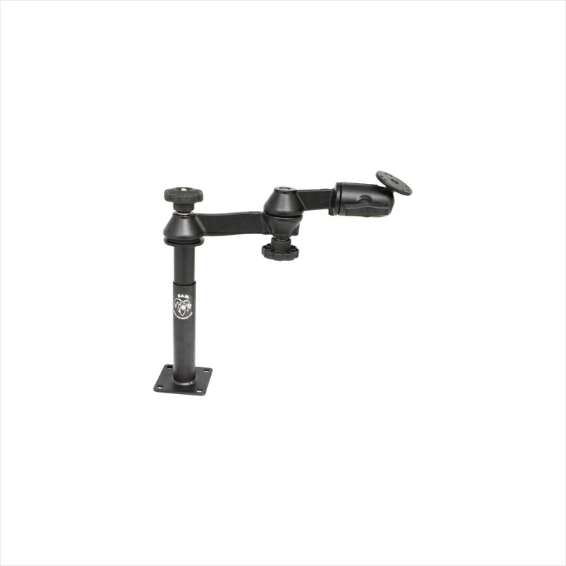 バイクパーツ 電子機器類 ラムマウント AMPSラウンドベース＆101+177mm