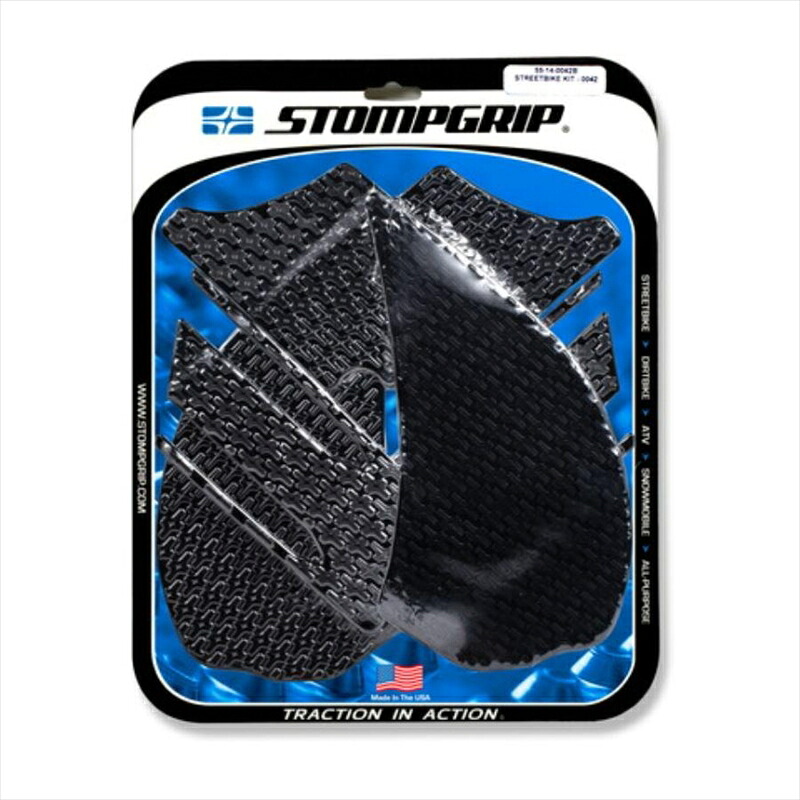 バイクパーツ STOMPGRIP(ストンプグリップ) トラクションパッドタンクキット ブラック 55-14-0042B 4550255418021 8,859円