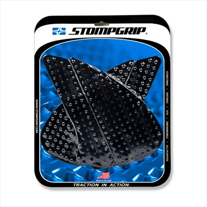 バイクパーツ STOMPGRIP(ストンプグリップ) トラクションパッド タンクキット ブラック 55-10-0177B 4550255481919