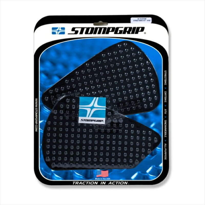 バイクパーツSTOMPGRIP(ストンプグリップ) トラクションパッドタンクキット ブラック 55-10-0153B4550255482626｜バイク用品はとやグループ2号店 9,011円