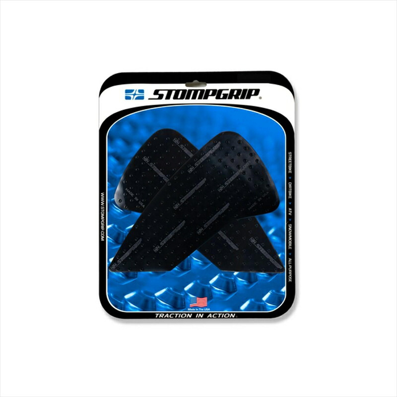 バイクパーツ 外装 ストンプグリップ トラクションパッドタンクキット ブラック 55-10-0189B 4550255836054 VOLCANO AFRICATWIN ADVENTURE SPORT21-22