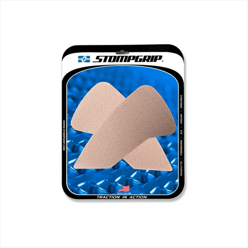 バイクパーツ 外装 ストンプグリップ トラクションパッドタンクキット クリア 55-14-0189C 4550255836061 ICON AFRICATWIN ADVENTURE SPORT21-22