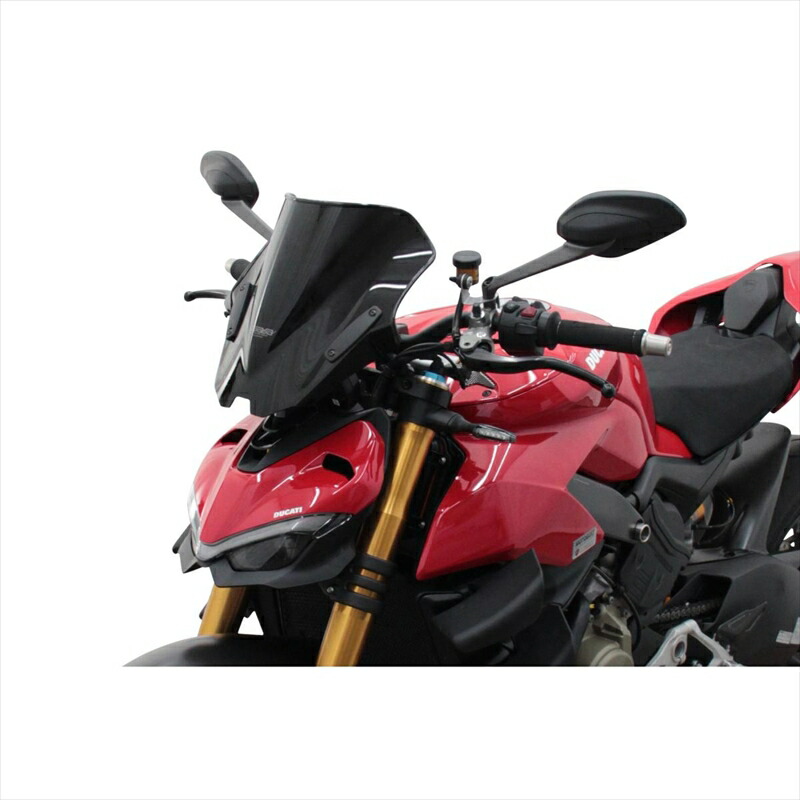 バイクパーツ MRA(エムアールエー) スクリーン レーシング ブラック 4025066169764 4550255805364 STREETFIGHTER V4/V2 20-24