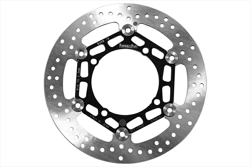 バイクパーツ BREMBO SERIE ORO(ブレンボ セリエオロ) セリエオロ ブレーキディスク セミフローティング 78B40810 4550255942557