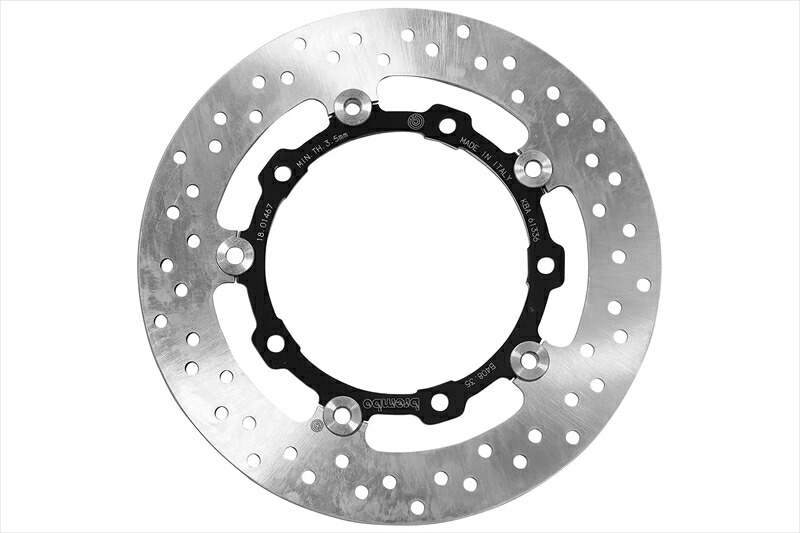 バイクパーツ BREMBO SERIE ORO(ブレンボ セリエオロ) セリエオロ ブレーキディスク セミフローティング 78B40835 4550255942786