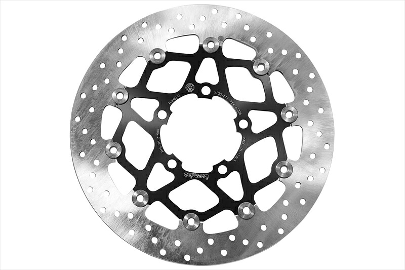 バイクパーツ BREMBO SERIE ORO(ブレンボ セリエオロ) セリエオロ ブレーキディスク セミフローティング 78B40859 4550255942939