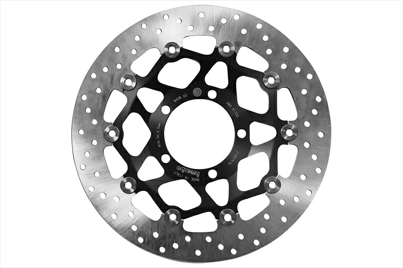 バイクパーツ BREMBO SERIE ORO(ブレンボ セリエオロ) セリエオロ ブレーキディスク セミフローティング 78B40862 4550255942960