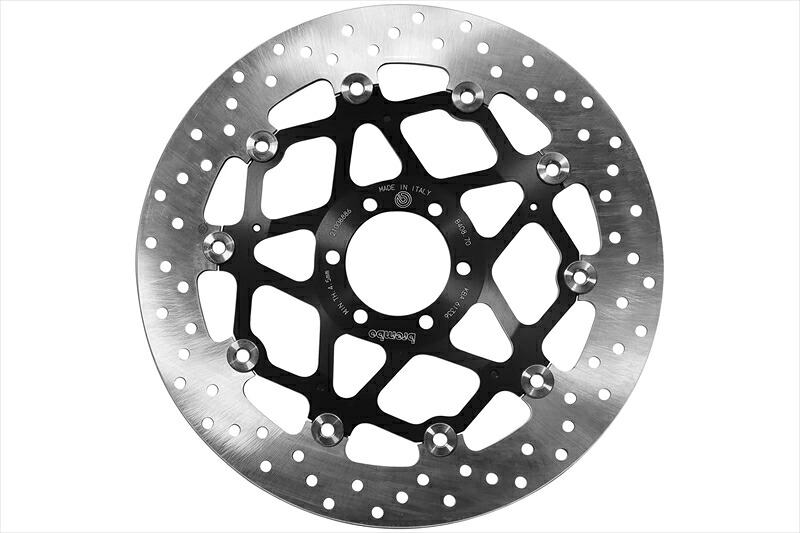 バイクパーツBREMBO SERIE ORO(ブレンボ セリエオロ) セリエオロ ブレーキディスク セミフローティング78B408704550255943042|バイク用品はとやグループ2号店