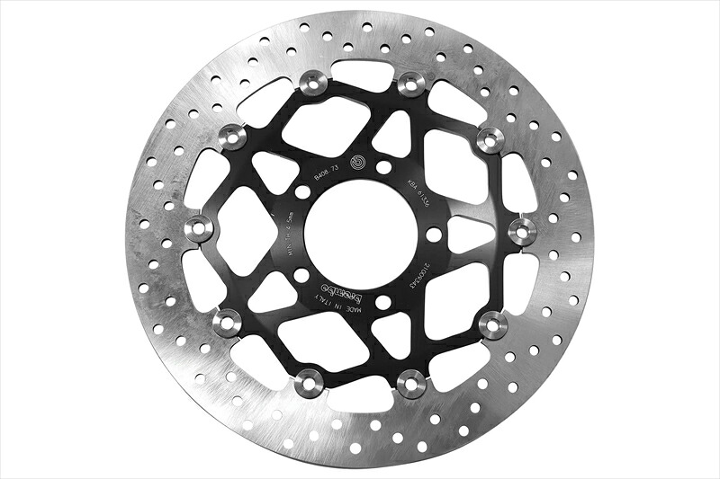 バイクパーツ BREMBO SERIE ORO(ブレンボ セリエオロ) セリエオロ ブレーキディスク セミフローティング 78B40873 4550255943073