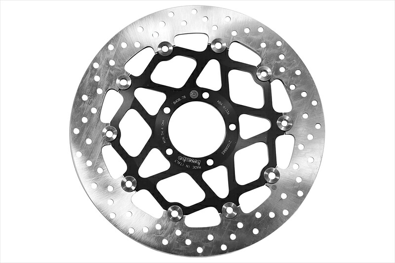 バイクパーツBREMBO SERIE ORO(ブレンボ セリエオロ) セリエオロ ブレーキディスク セミフローティング78B408784550255943127｜バイク用品はとやグループ2号店