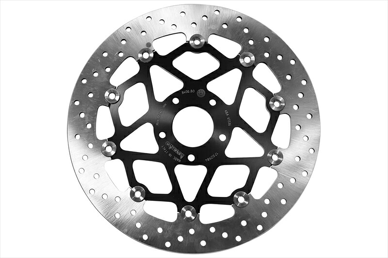 バイクパーツ BREMBO SERIE ORO(ブレンボ セリエオロ) セリエオロ ブレーキディスク セミフローティング 78B408B0 4550255943431